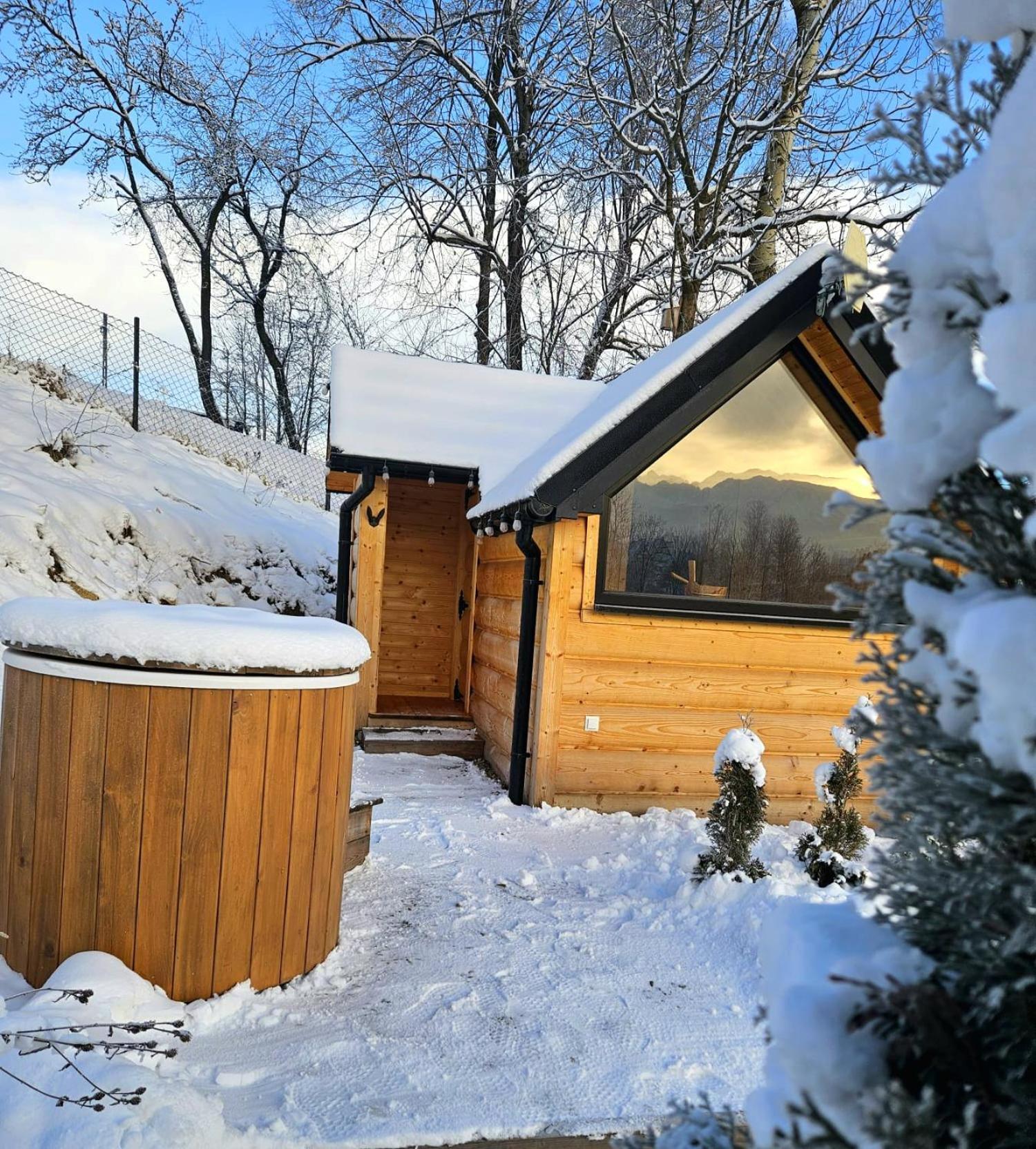 Goralska Chatka 3 Highland Cottage - Jacuzzi, Sauna, Split Ac, Private Parking, Mountains View Ζακοπάνε Εξωτερικό φωτογραφία